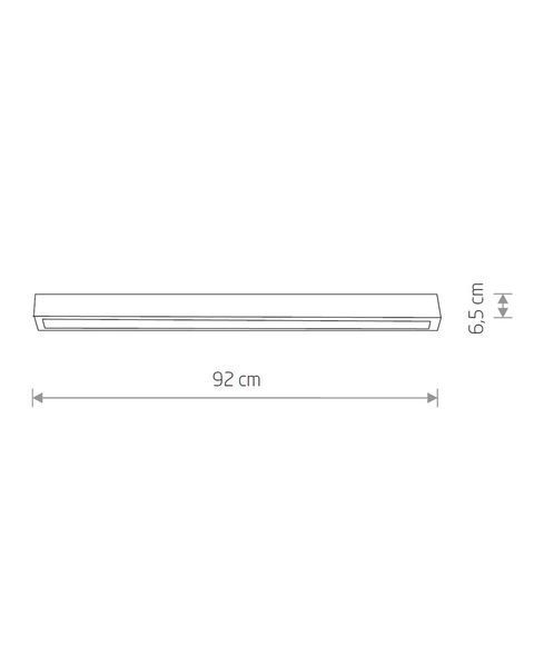 Потолочный светильник Nowodvorski 7598 Straight Ceiling Led M 7598-NOW фото