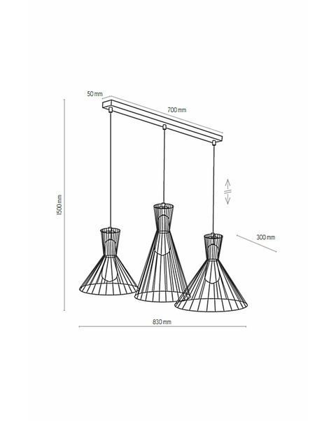 Подвесной светильник TK lighting 3352 Sahara 3352-TK фото