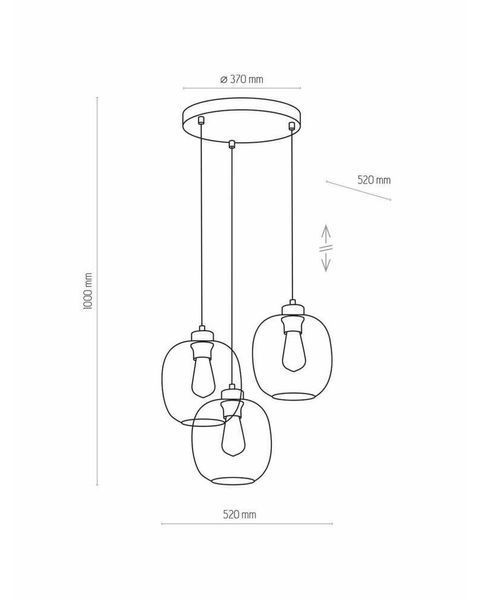 Подвесной светильник TK lighting 3184 Elio 3184-TK фото