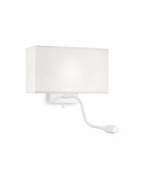 Бра Ideal Lux Hotel ap2 all white 215693 215693-IDEAL LUX фото