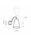 Бра TK Lighting 826 Wire gold 826-TK фото 2
