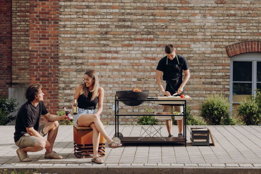 Вулична кухня Hoefats FIRE KITCHEN з BOWL 70 Plancha BBQ 00740 фото