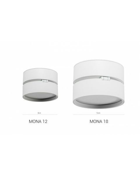 Точечный светильник AZzardo AZ4540 Mona 12w 4000k Wh AZ4540 фото