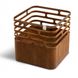 Гриль кострище Hoefats CUBE Rusty cube-rusty фото 1