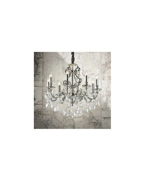 Люстра підвісна Ideal Lux / Ідеал Люкс GIOCONDA SP8 ARGENTO 044934-IDEAL LUX фото