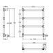 Рушникосушка Margaroli Sereno 542 sereno-542 фото 3