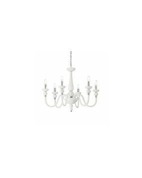 Люстра підвісна Ideal Lux Doge Sp6 Bianco 113678 113678-IDEAL LUX фото