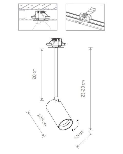 Спот Nowodvorski 7737 Mono Surface Long S 7737-NOW фото