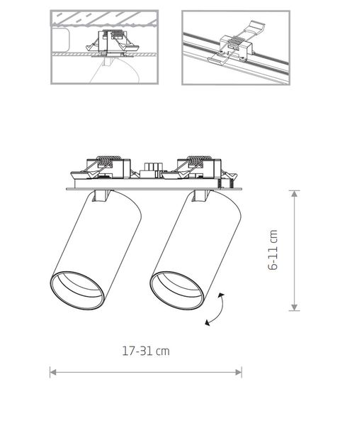 Спот Nowodvorski 7684 Mono Surface II 7684-NOW фото